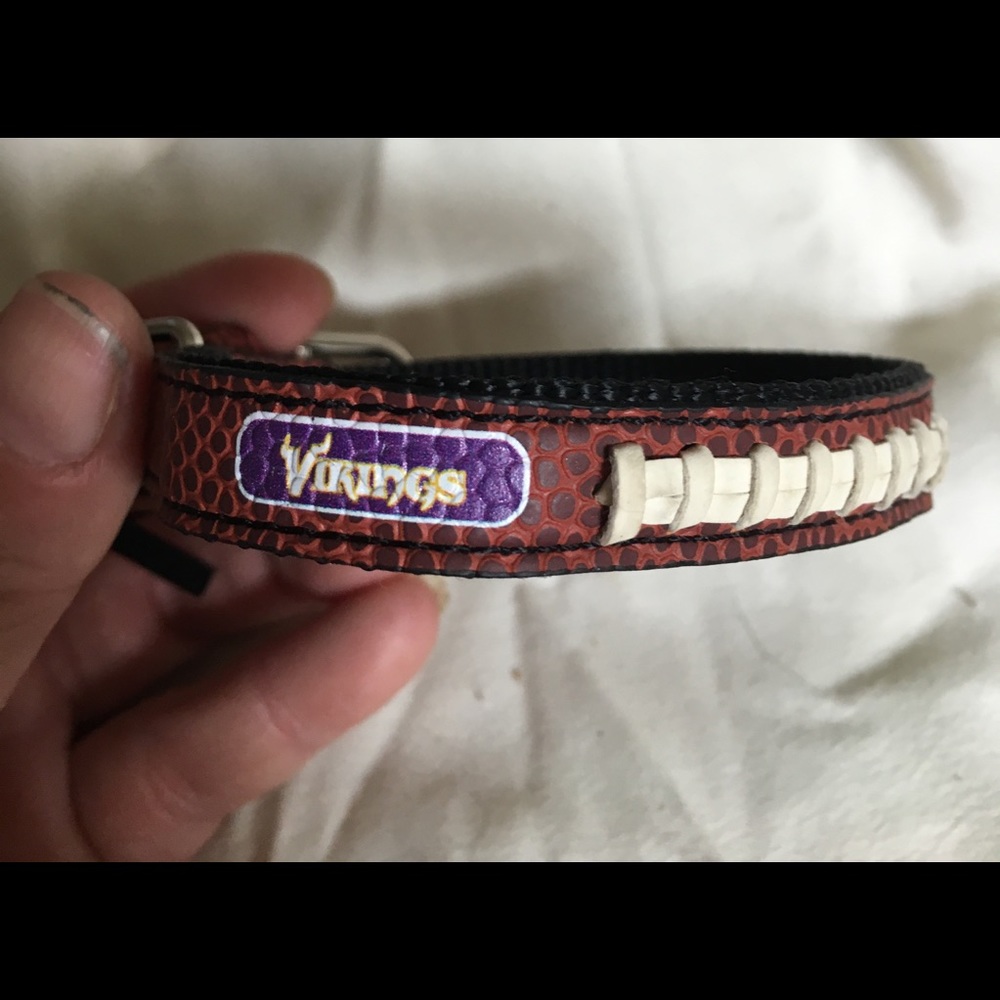 MN Vikings Dog Collar